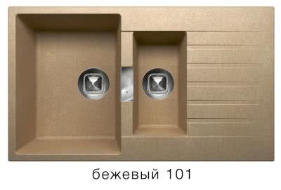 Мойка для кухни Tolero Loft TL-860 бежевый