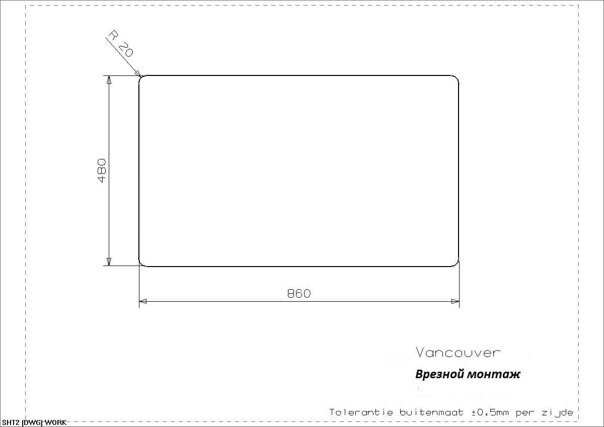 Мойка для кухни Reginox Vancouver (R) Lux