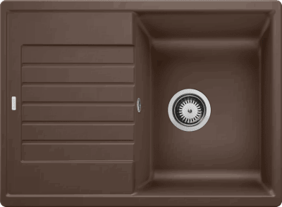 Кухонная мойка Blanco Zia 45 S Compact кофе стоп-вентиль Кухонная мойка Blanco Zia 45 S Compact кофе стоп-вентиль