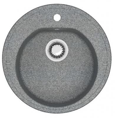 Мраморная мойка для кухни ZETT lab модель 3/Q8 темно-серый