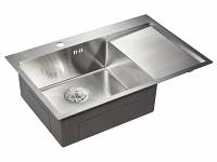Мойка для кухни Paulmark ATLAN L PM217851-BSL левая нержавеющая сталь